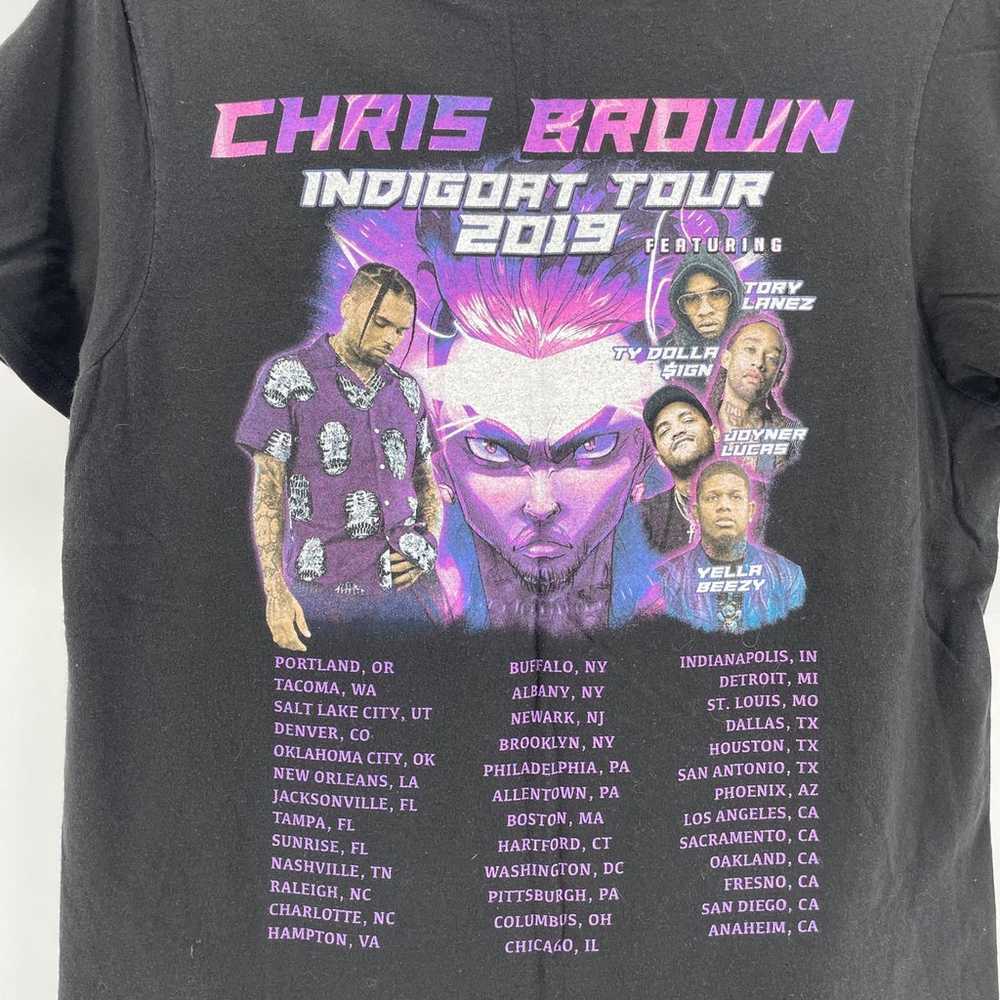 Chris Brown Black/Purple Indigoat Tour 2019 Conce… - image 4