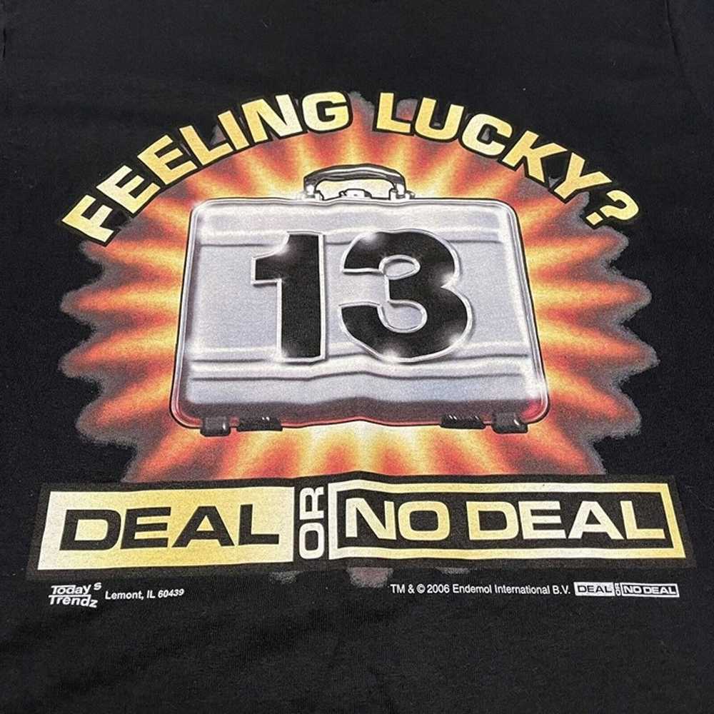 Vintage Feeling Lucky 13 "Deal or No Deal" T-Shir… - image 3