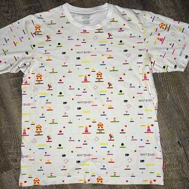 UNIQLO Nintendo Design Competition AOP Shirt size… - image 1