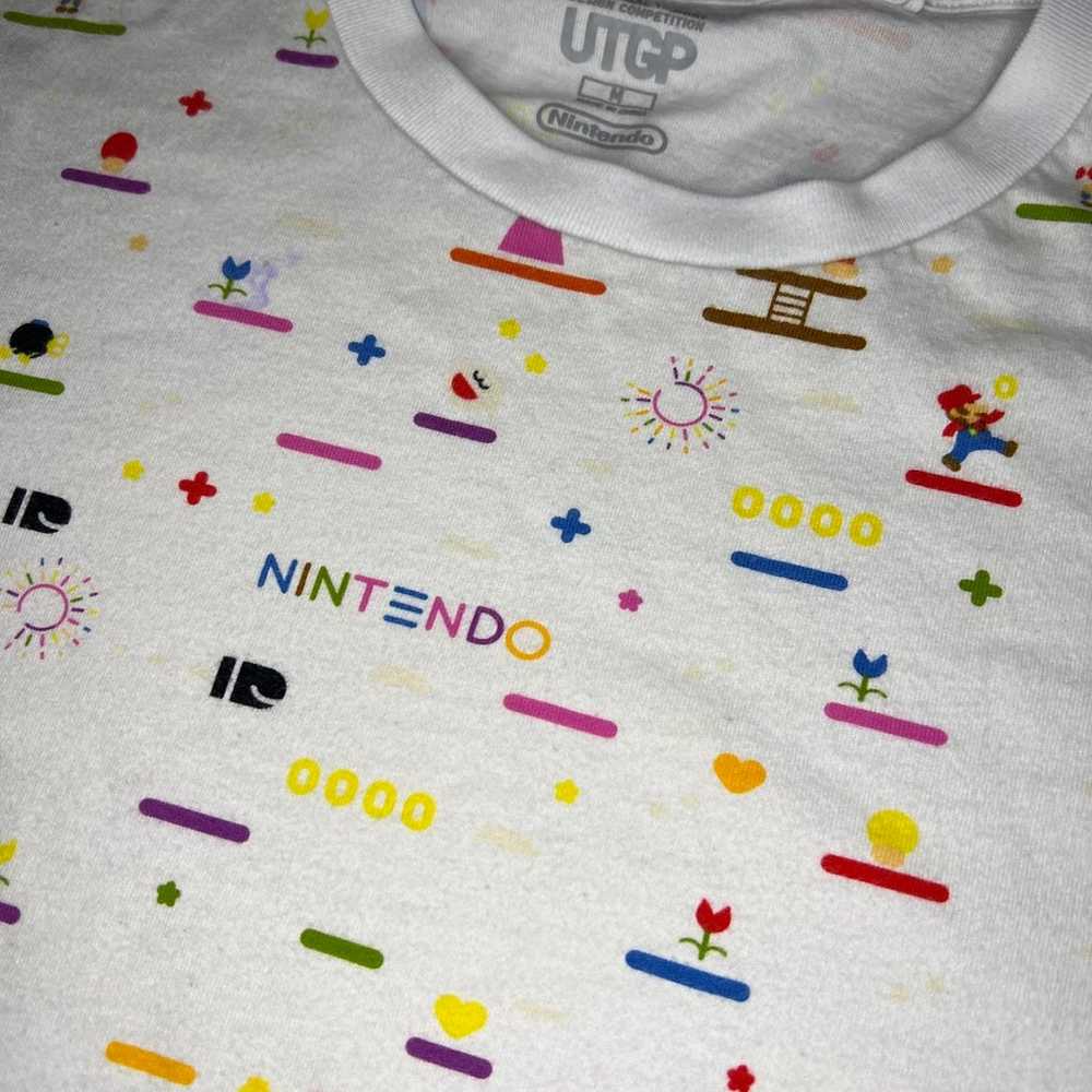 UNIQLO Nintendo Design Competition AOP Shirt size… - image 2