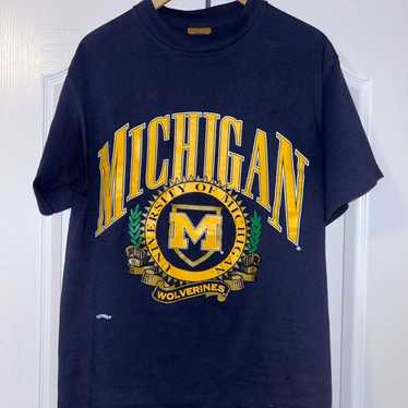 Vintage Nutmeg Michigan Wolverines t shirt - image 1