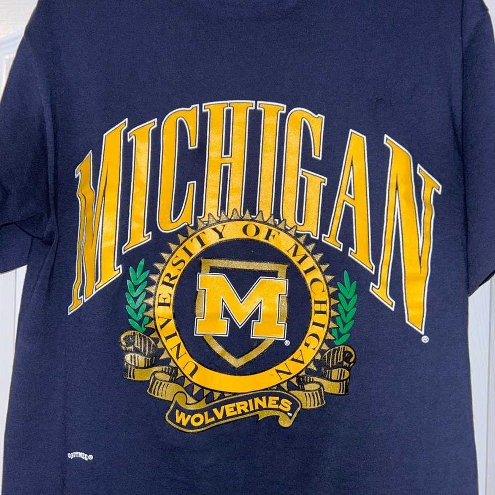 Vintage Nutmeg Michigan Wolverines t shirt - image 2