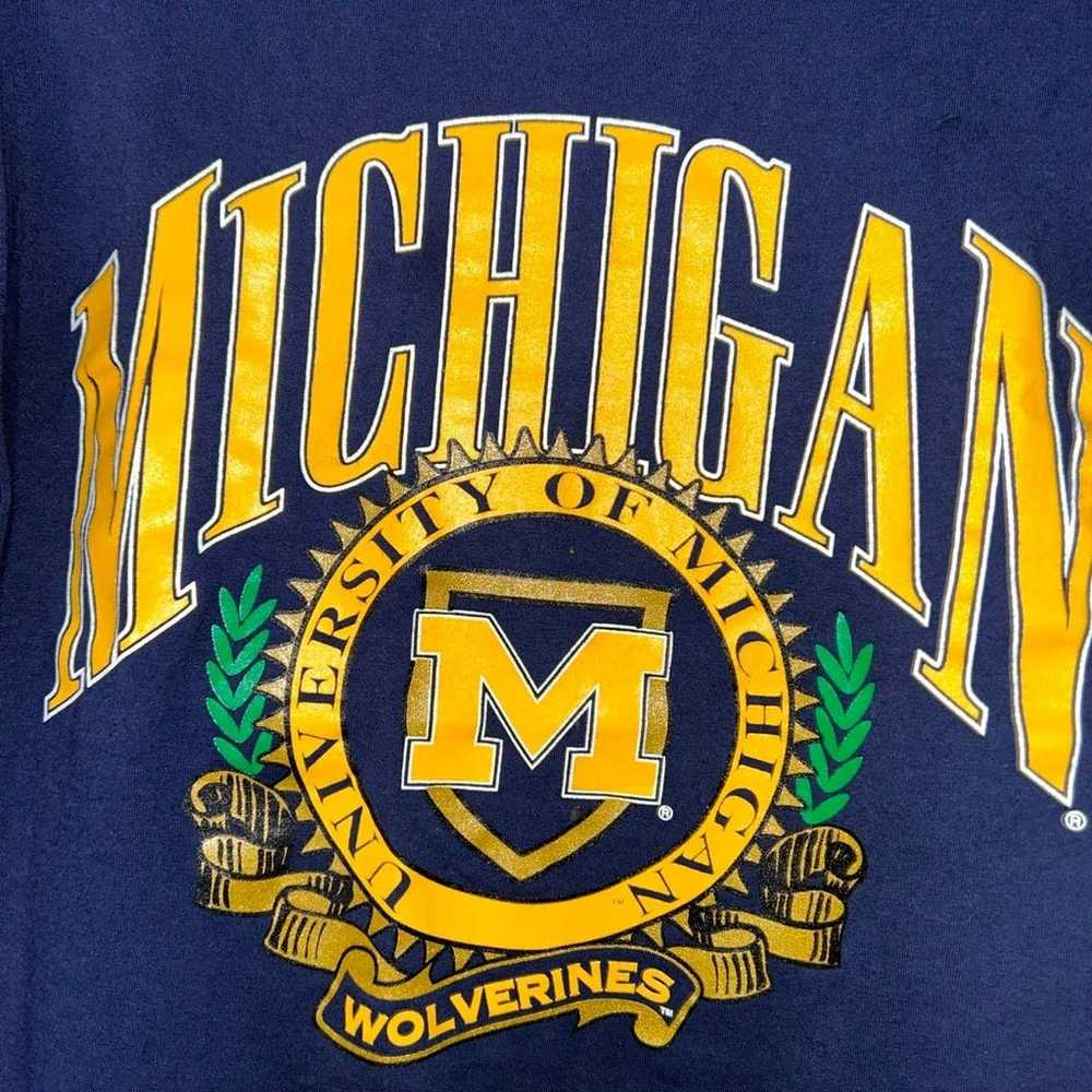 Vintage Nutmeg Michigan Wolverines t shirt - image 3