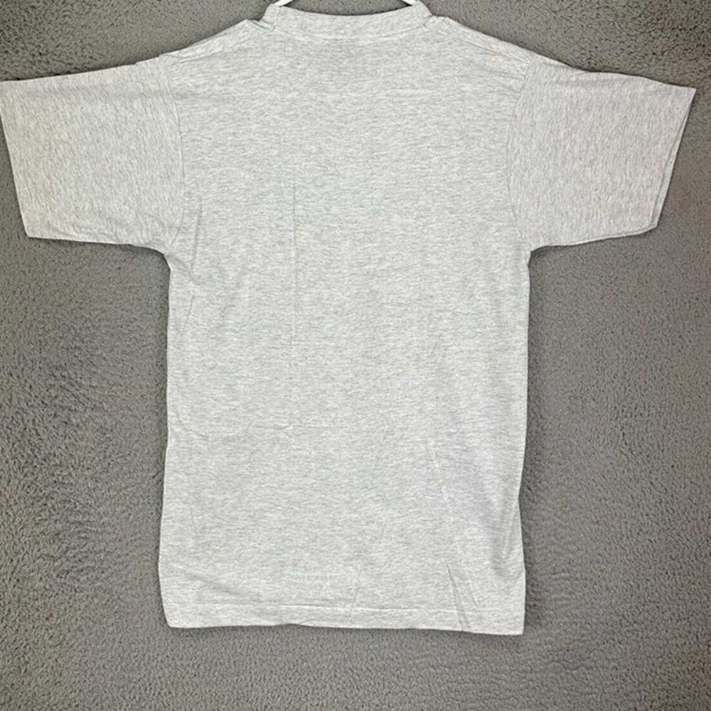 Screen Stars Best Shirt Mens Medium Gray Vintage … - image 2