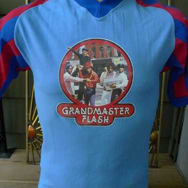1970s Grandmaster Flash Single Stitch Shirt (C) L… - image 1