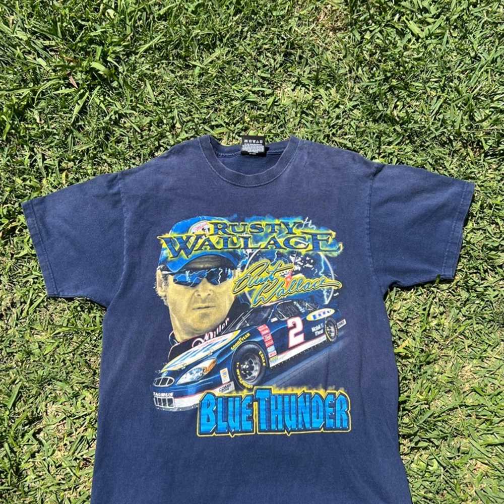Vintage Rusty Wallace Chase Authentics Racing T S… - image 1