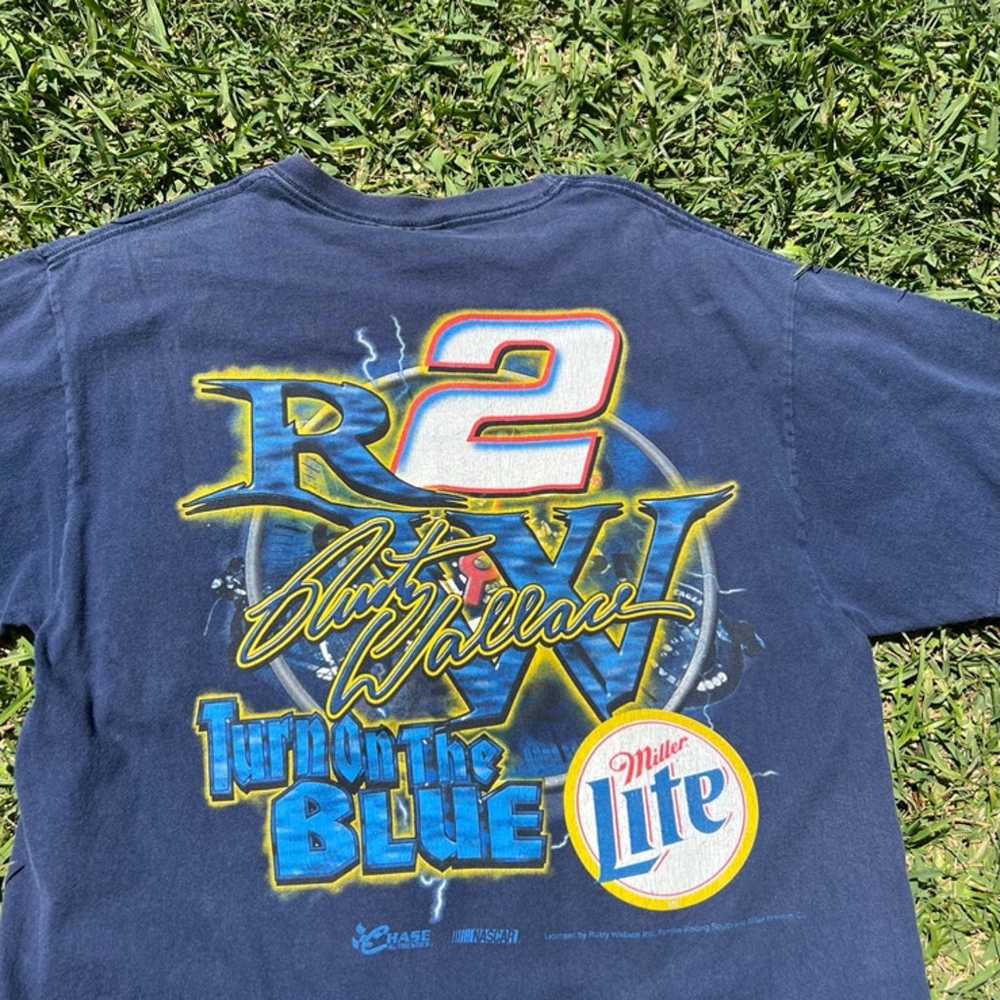 Vintage Rusty Wallace Chase Authentics Racing T S… - image 5