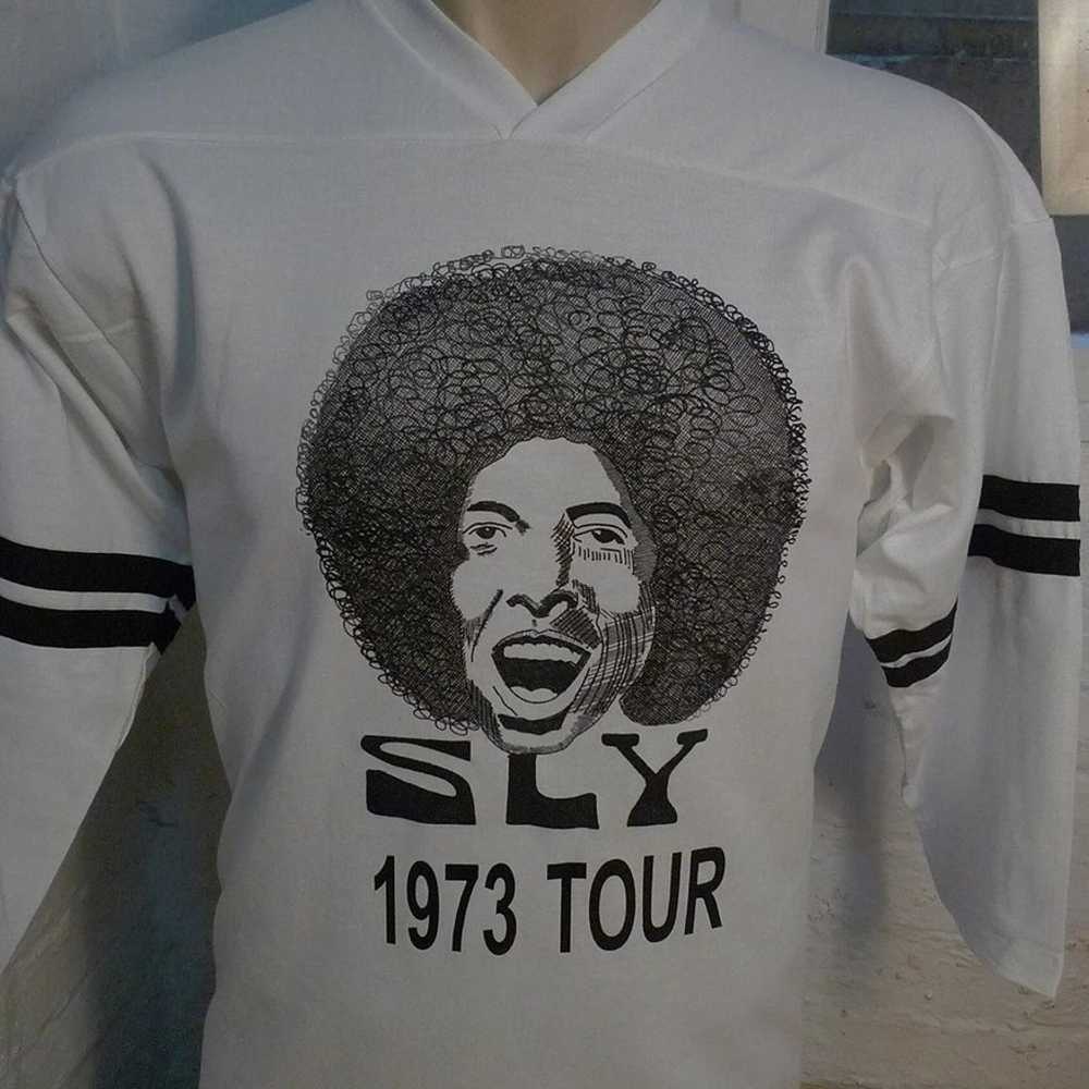1973 Sly Stone Single Stitch Shirt (C) Licensed b… - image 1