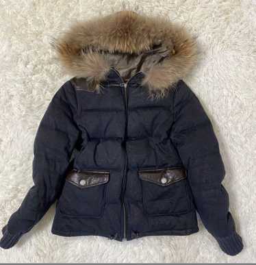 Burberry Burberry London Blue Label Fur Down Jacke