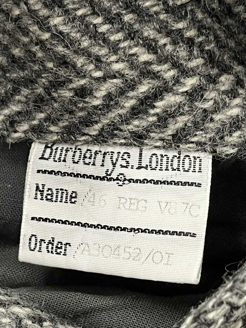 Burberry Vintage Burberrys Classic Wool Gray Herr… - image 6