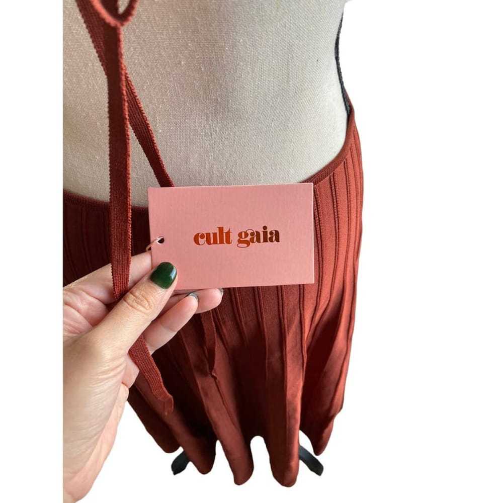 Cult Gaia Exotic leathers maxi dress - image 5