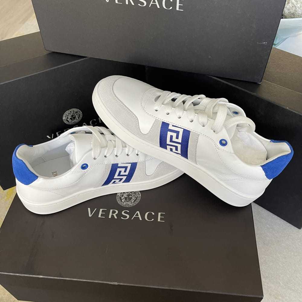 Versace Leather trainers - image 8