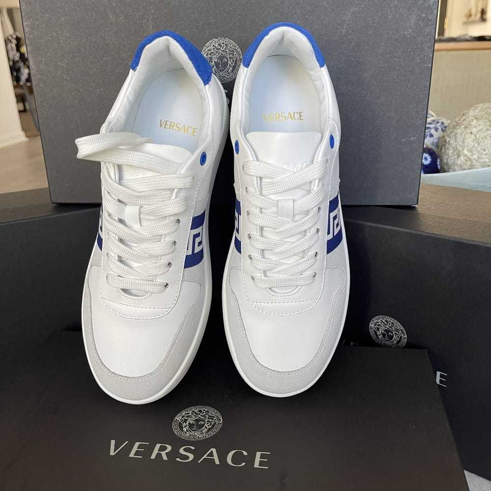 Versace Leather trainers - image 9