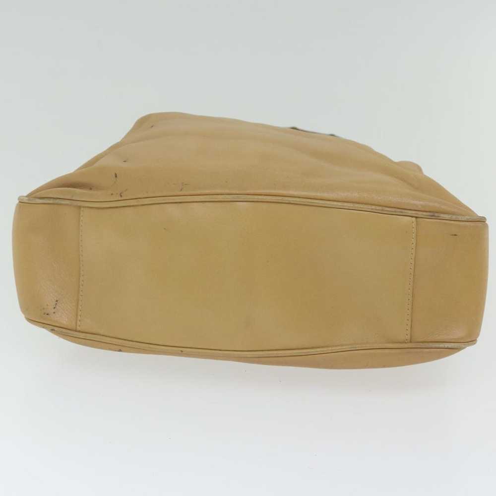 Gucci GUCCI Bamboo Shoulder Bag Leather Beige 001… - image 5