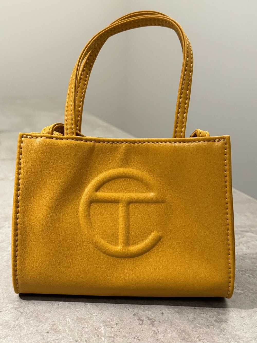 Telfar Telfar Small Shopping Bag - Mustard - image 1