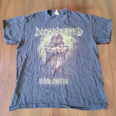 BLOOD MANTRA TOUR T-SHIRT decapitated across the s