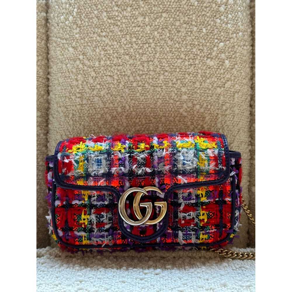 Gucci Gg Marmont Flap tweed crossbody bag - image 10