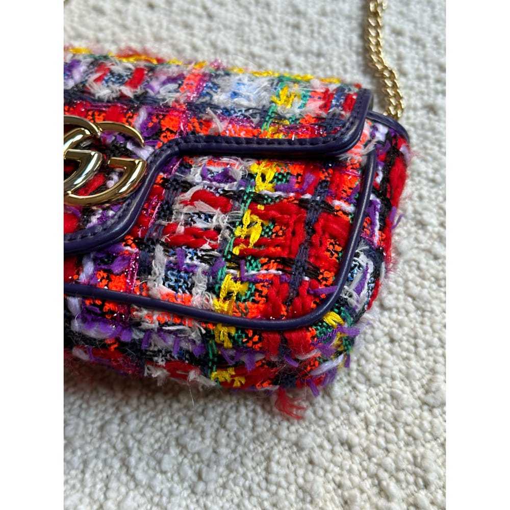 Gucci Gg Marmont Flap tweed crossbody bag - image 2