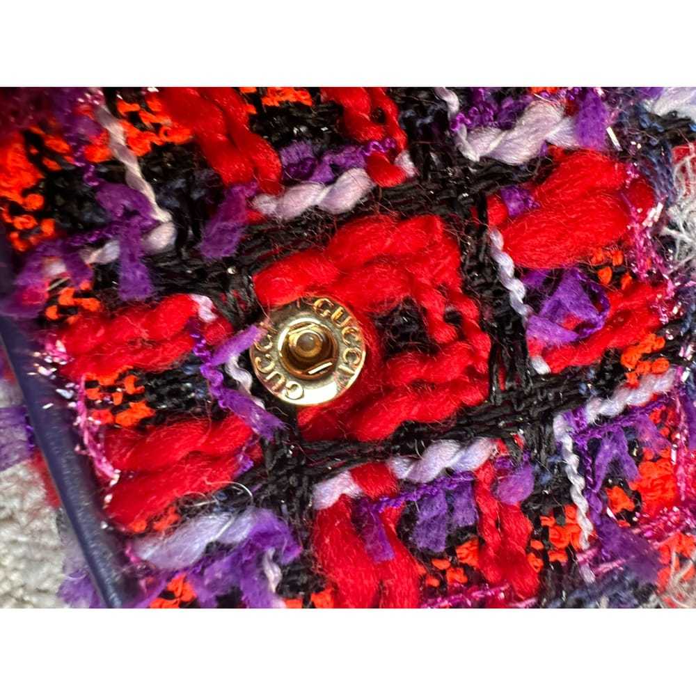 Gucci Gg Marmont Flap tweed crossbody bag - image 3