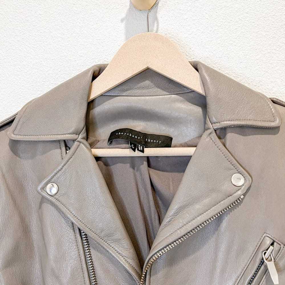 Theyskens' Theory Leather jacket - image 7