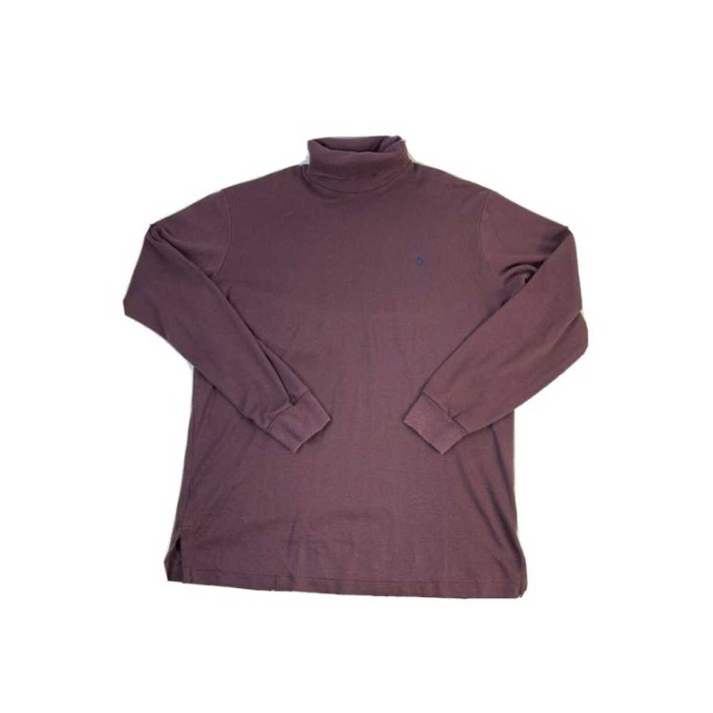 VTG 90s Ralph Lauren Mens Medium Long Sleeve Fade… - image 1