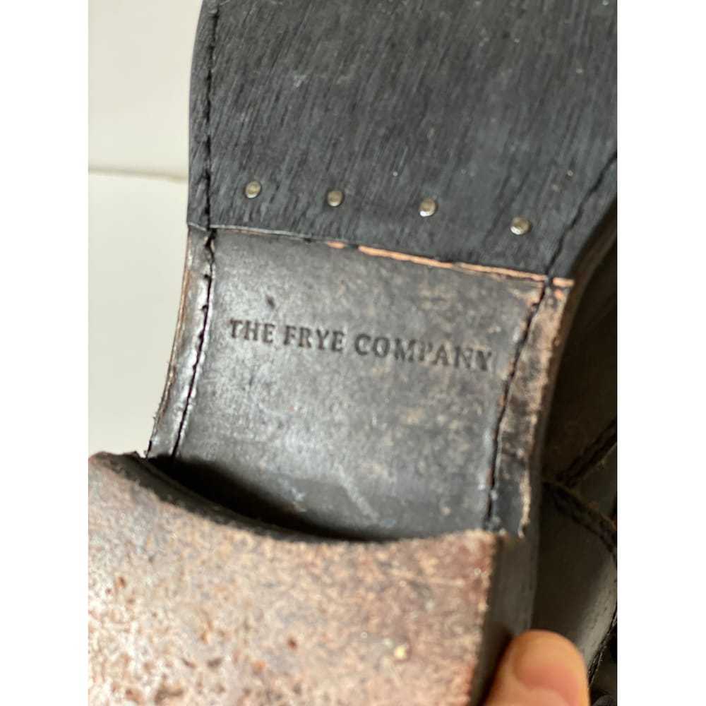 Frye Leather biker boots - image 11