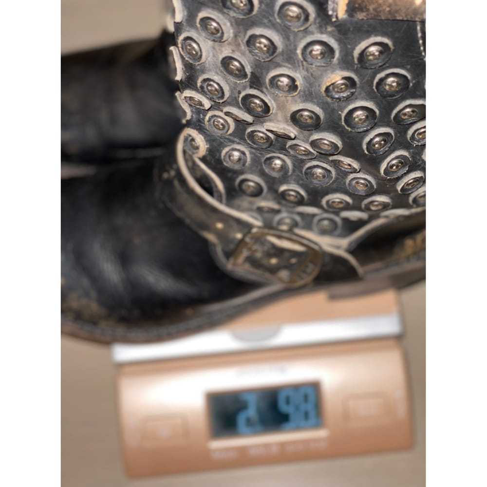 Frye Leather biker boots - image 12
