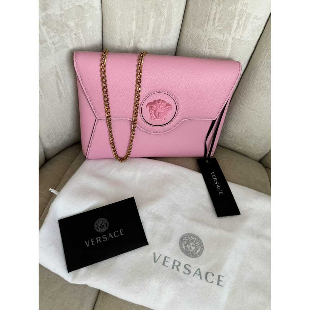 Versace La Medusa leather clutch bag - image 3