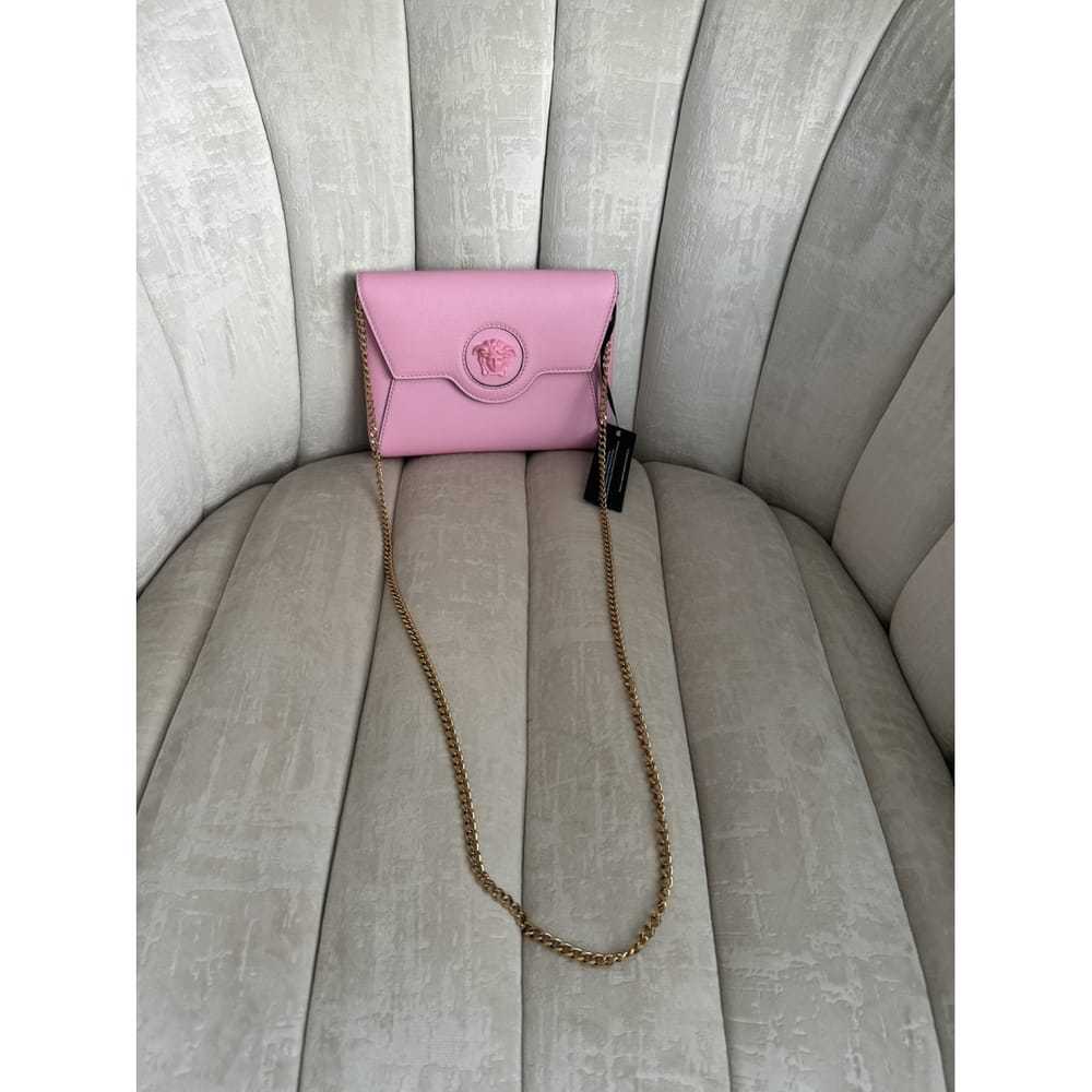 Versace La Medusa leather clutch bag - image 7
