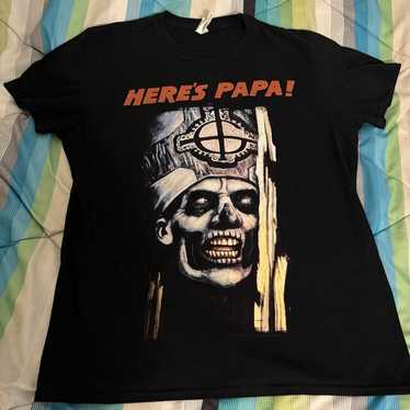 Ghost Here's Papa Band T-Shirt (2013) - image 1