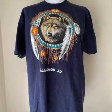 Deadwood SD wolf tshirt - image 1