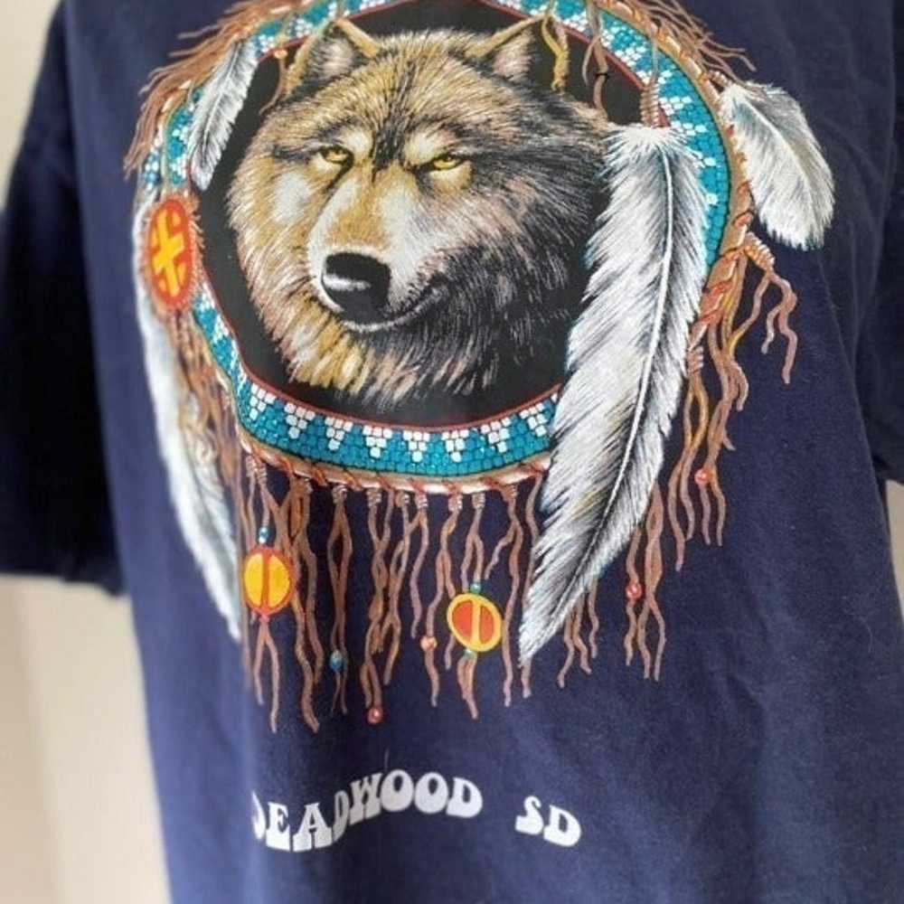 Deadwood SD wolf tshirt - image 2