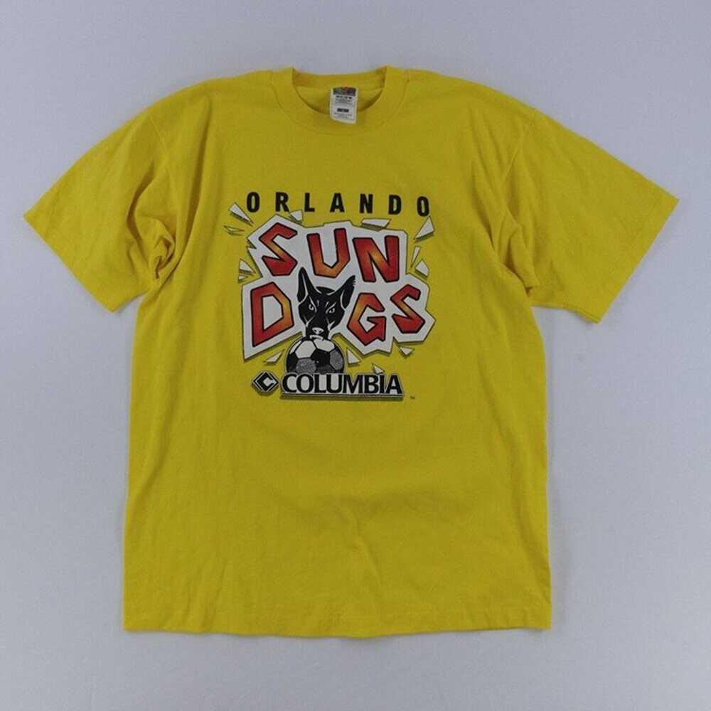 Vintage Orlando Sundogs Soccer Sz. Lar Fruit of t… - image 1