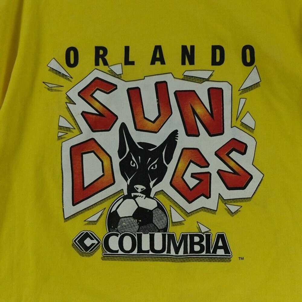 Vintage Orlando Sundogs Soccer Sz. Lar Fruit of t… - image 3