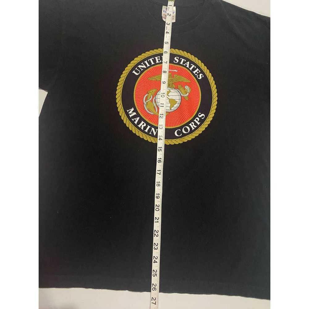 VTG BAYSIDE United States Marine Corps Black Shir… - image 4