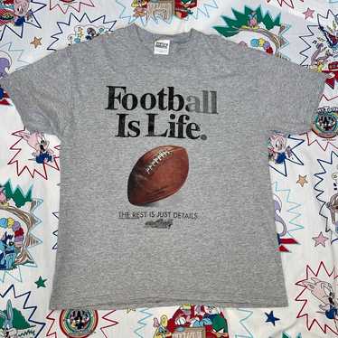 Vintage Football is Life Shirt - image 1