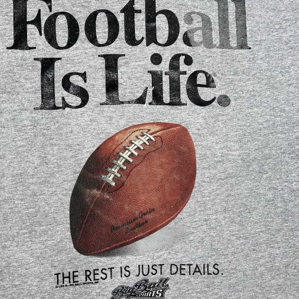 Vintage Football is Life Shirt - image 2