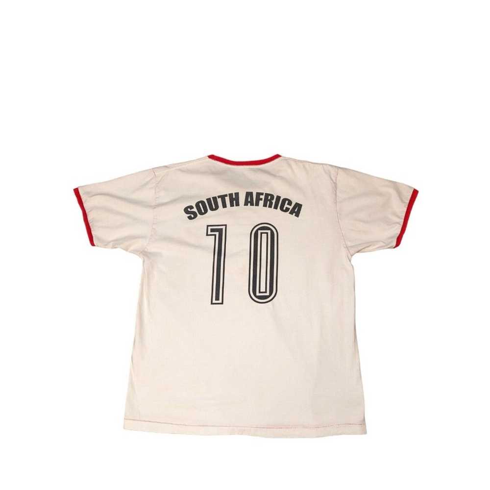 England South Africa Soccer Ringer T Shirt Mens L… - image 3