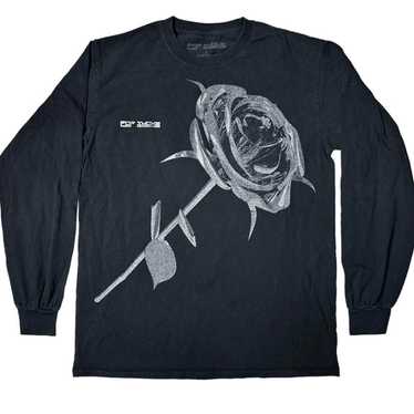 Band Tees Pop Smoke Official Merch LS Rose Graphic