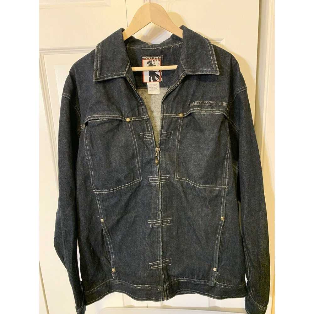 Damani Dada Vtg Damani DaDa Denim Jean Jacket Men… - image 3