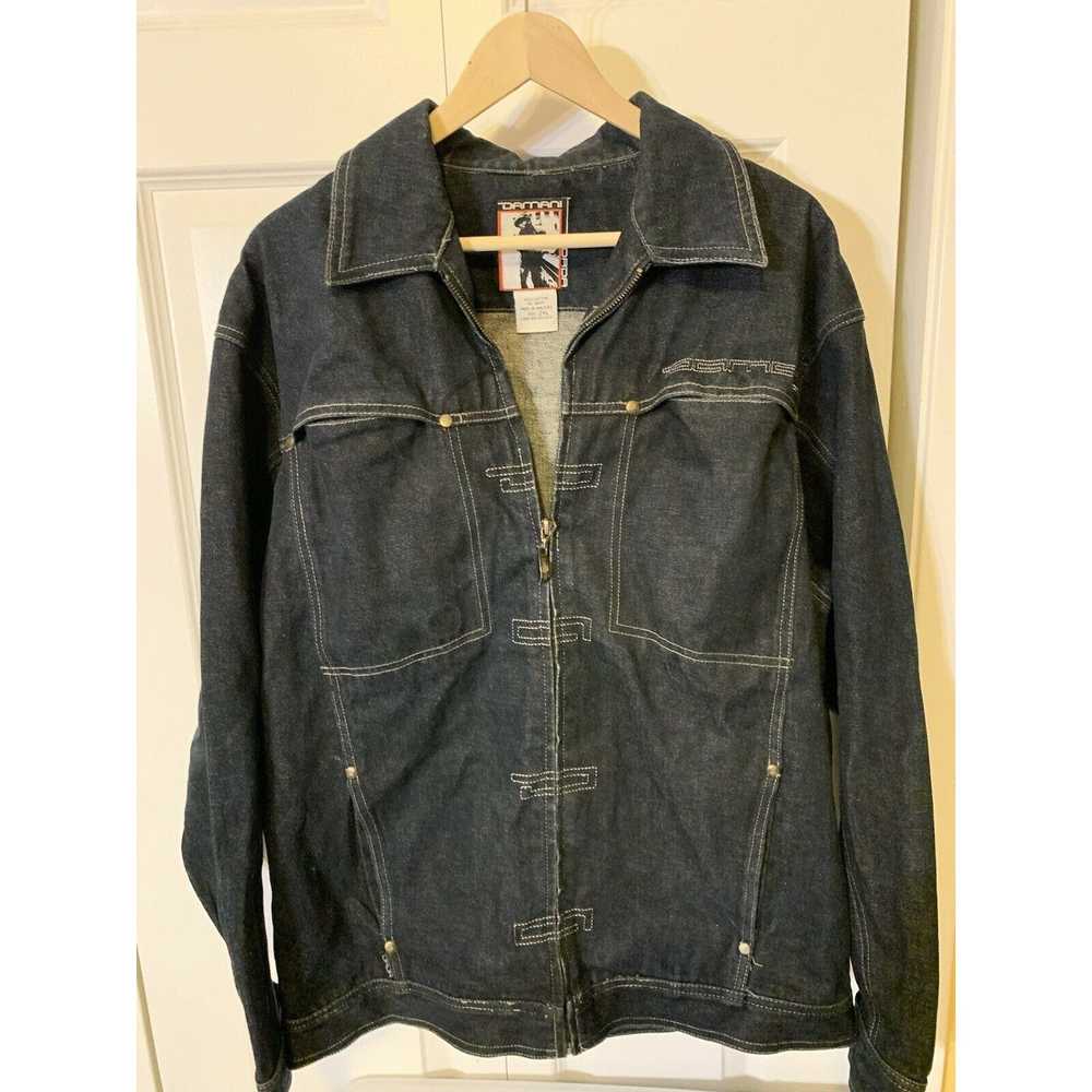 Damani Dada Vtg Damani DaDa Denim Jean Jacket Men… - image 6