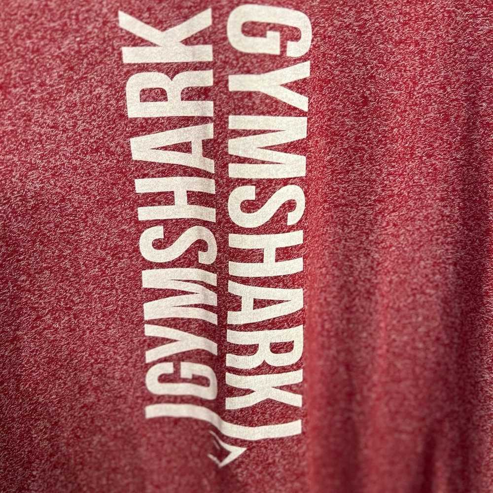 Gymshark Men's L Shirt Red Performance Long Sleev… - image 7