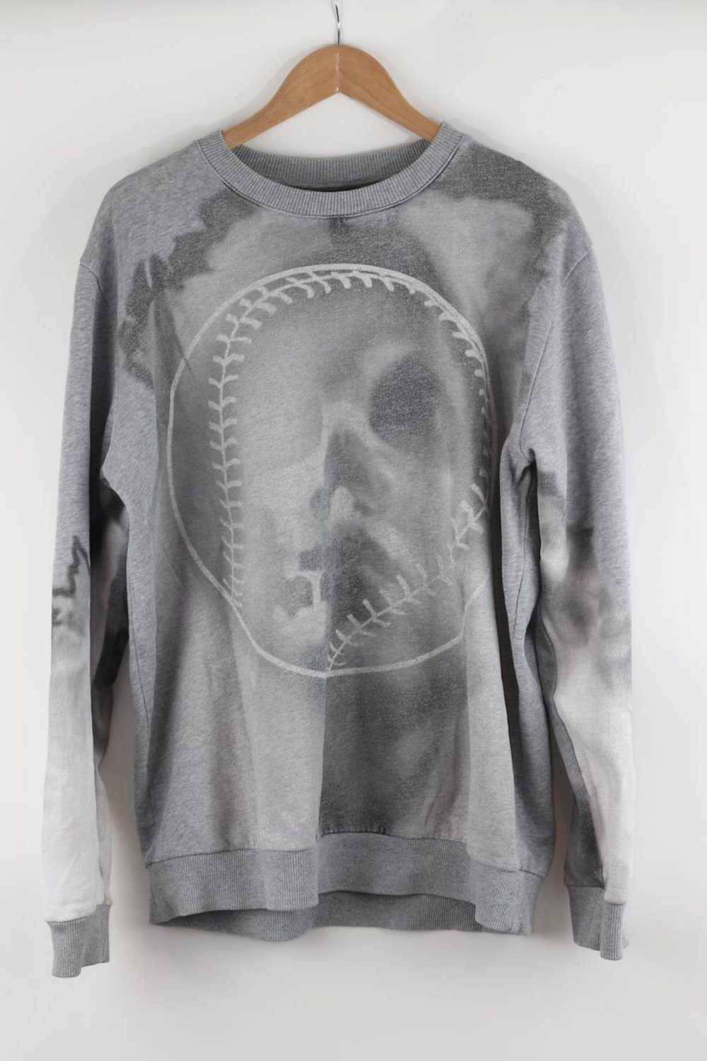 Givenchy Ghost Baseball Print Sweatshirt - image 1