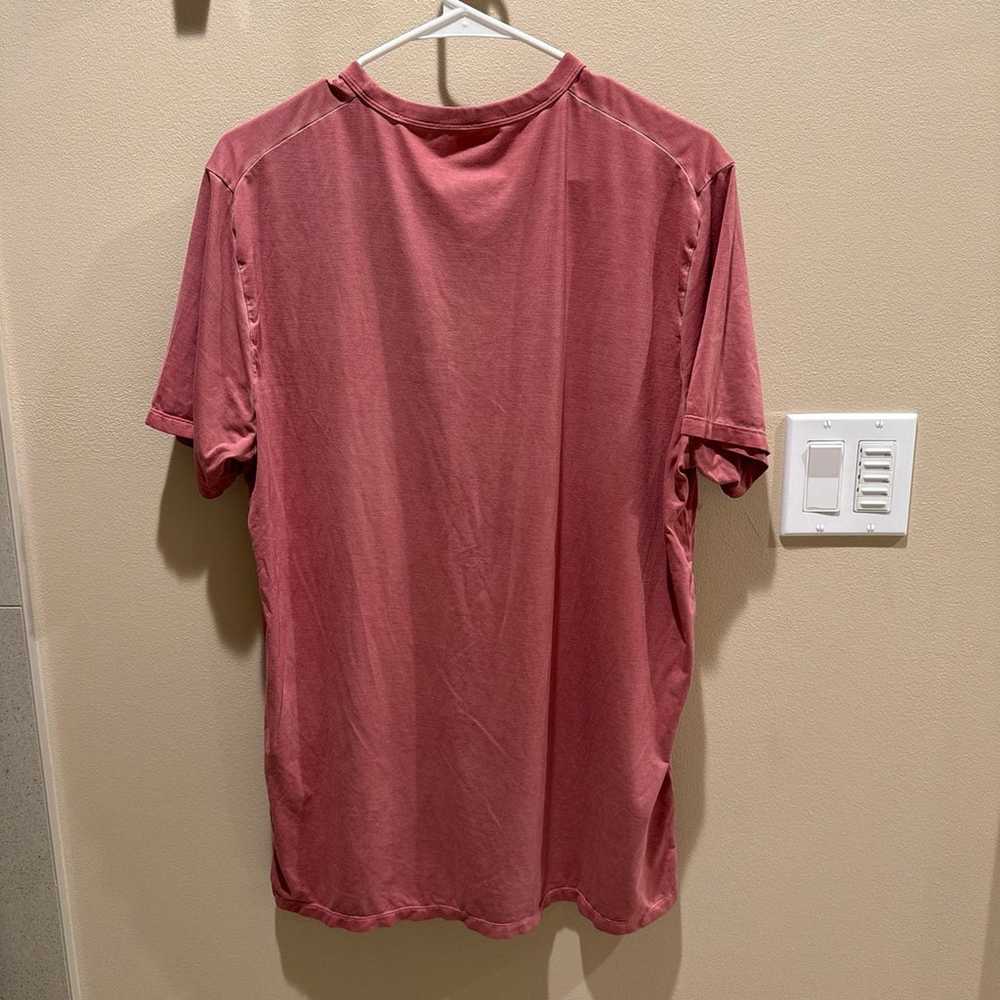 Men’s Red Lululemon Fundamental T-Shirt Size L - image 3