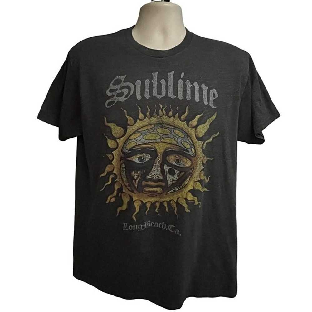 Sublime Long Beach Rock Band Music Gray Sun Graph… - image 1