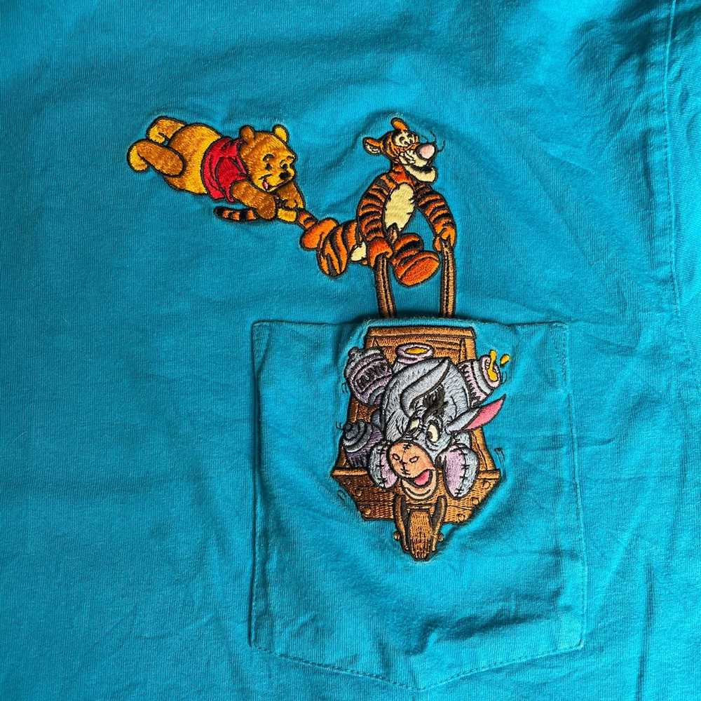 Vintage Disney Winnie the Pooh Pocket T-Shirt - image 2