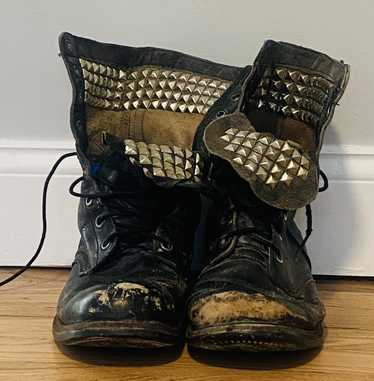 Vintage Combat boots with studs