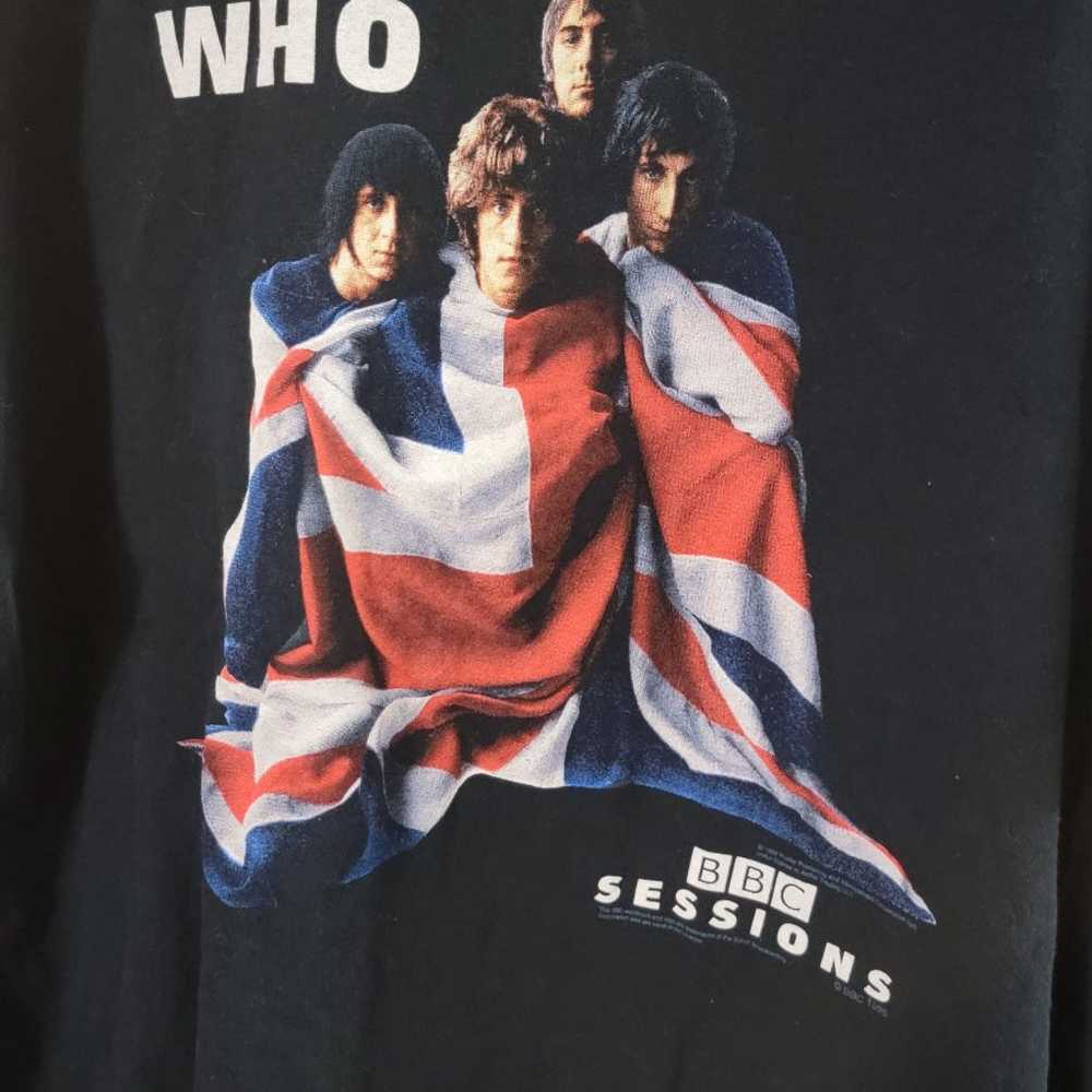 Vintage 1996 The Who BBC lessons shirt - image 2