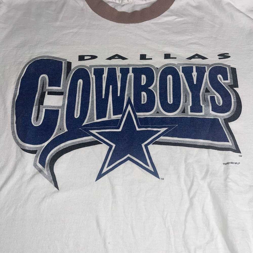 Vintage 1996 Dallas Cowboys Ring Style T-shirt - image 2