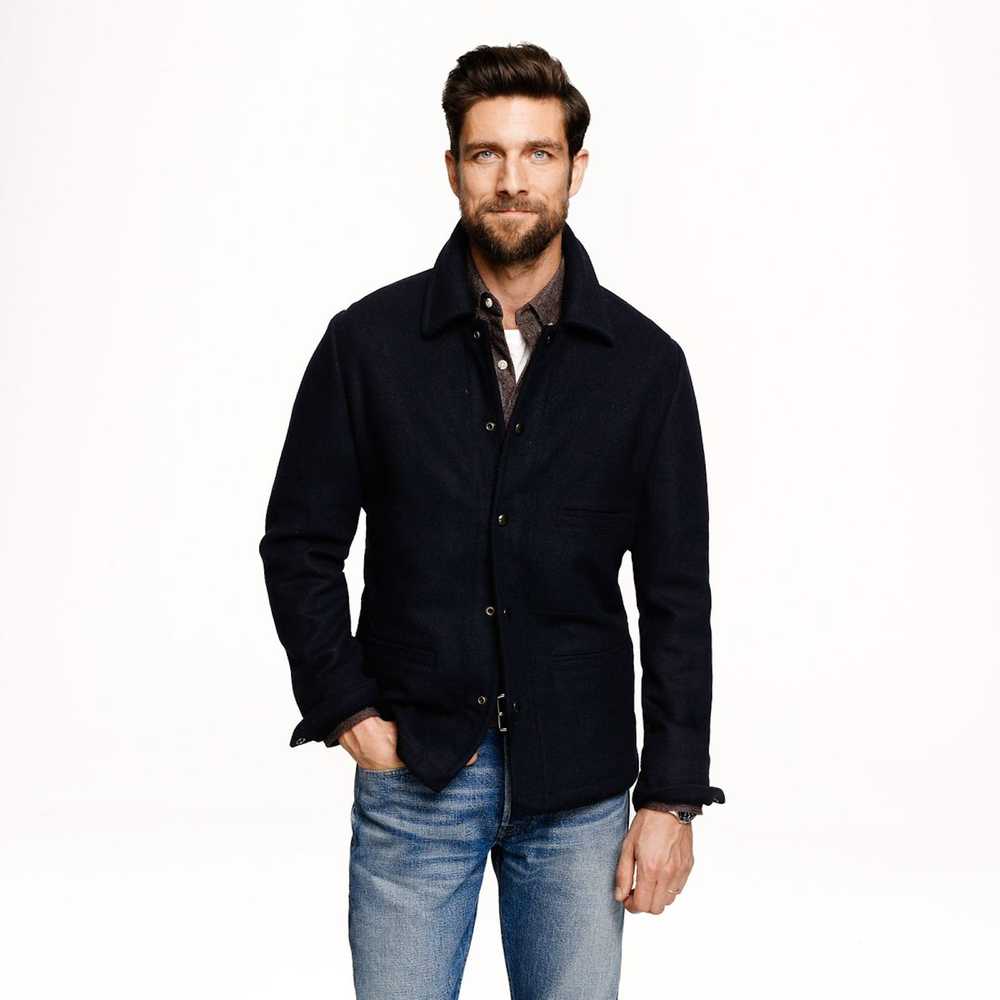 J.Crew Wool Skiff jacket in Navy - XS - image 4